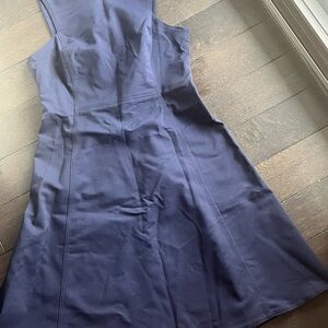 Elegant Calvin Klein Navy Blue Dress